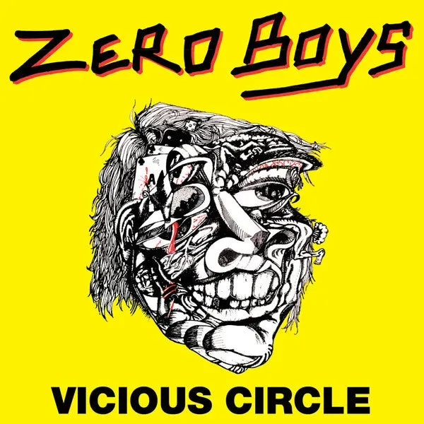 Zero Boys Vicious Circle LP remaster brukt punk