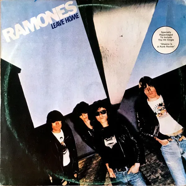 Ramones Leave Home LP brukt vinyl Portugal punk