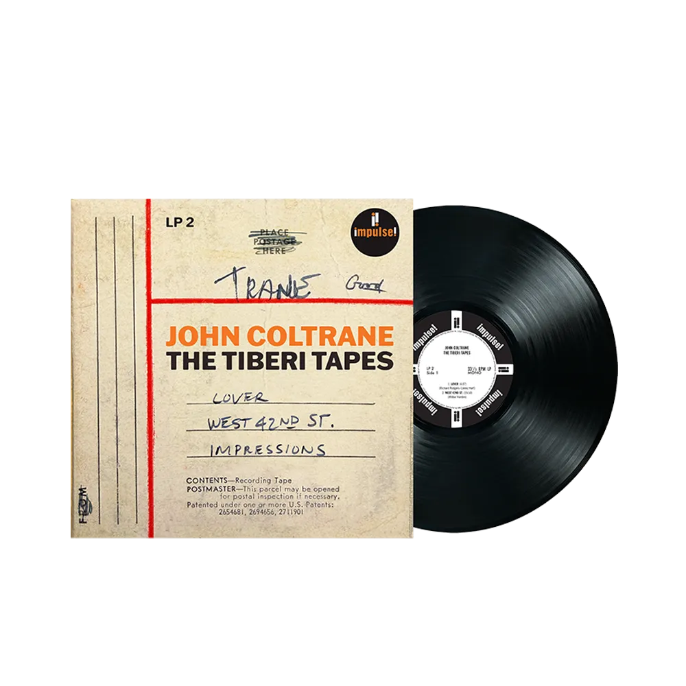 John Coltrane Tiberi Tapes Live 4LP box 1960-opptak