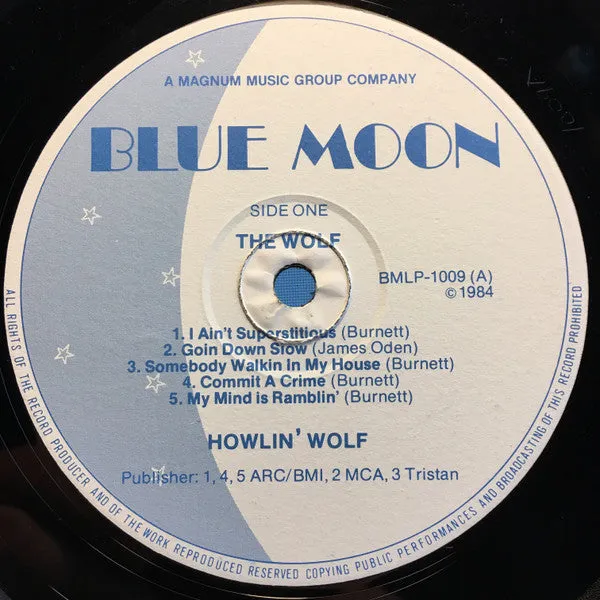 Howlin Wolf The Wolf 1910-1976 LP brukt blues