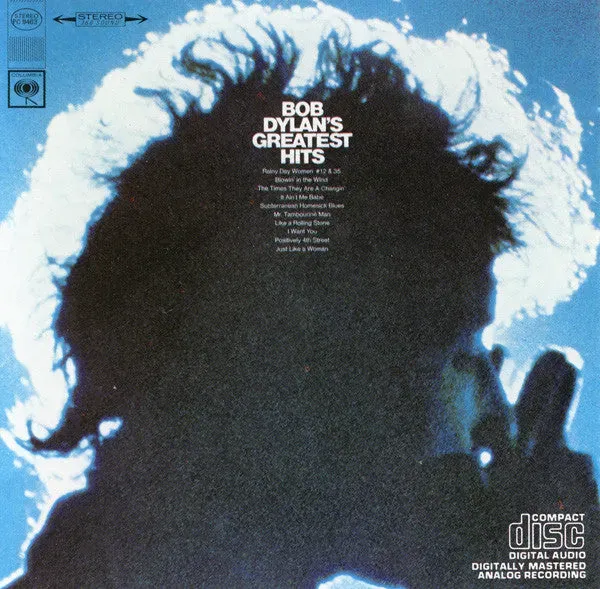Bob Dylan Greatest Hits CD brukt samleplate Canada