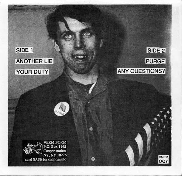 Econochrist Another Victim 7" vinyl brukt hardcore punk