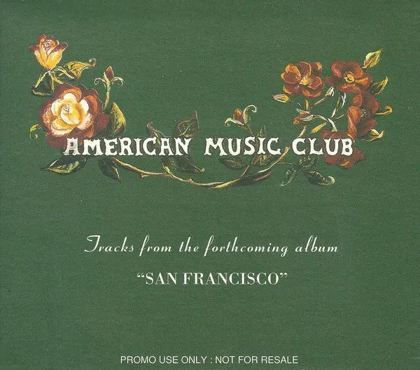 American Music Club San Francisco CD promo brukt