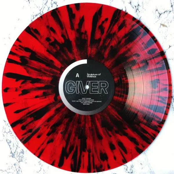 Giver Sculpture Of Violence HRR326V vinyl-LP rød brukt