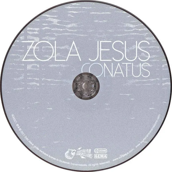 Zola Jesus Conatus CD album digipak brukt darkwave