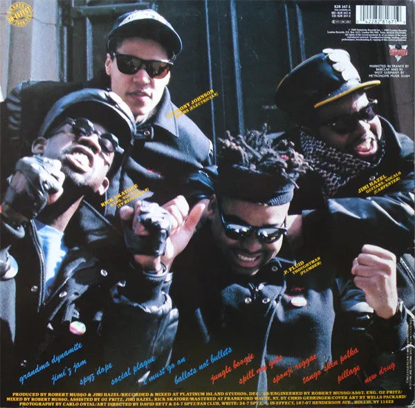 24-7 Spyz Harder Than You LP vinyl brukt funk metal