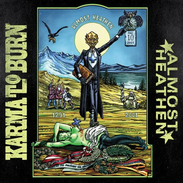 Karma to Burn Almost Heathen CD digipak instrumental