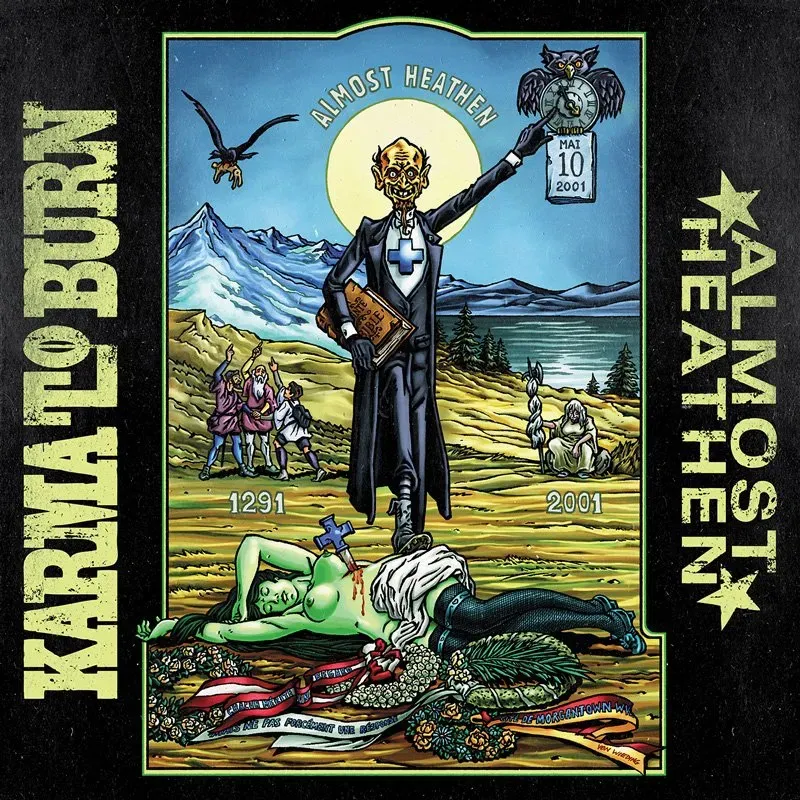 Karma to Burn Almost Heathen CD digipak instrumental