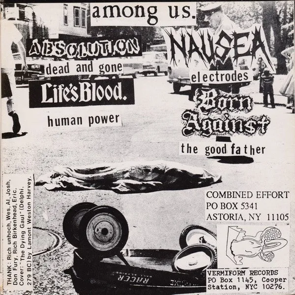 Various Murders Among Us 7" vinyl EP brukt hardcore punk