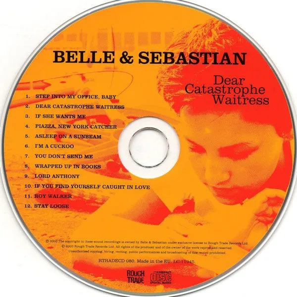 Belle & Sebastian Dear Catastrophe Waitress CD album brukt