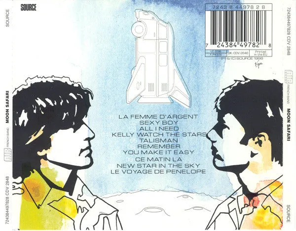 AIR Moon Safari CD album brukt