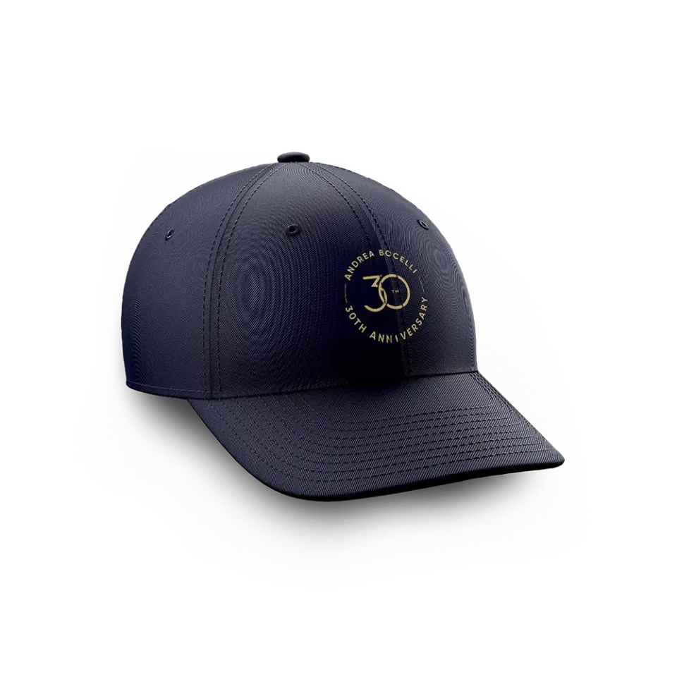 Andrea Bocelli 30th Anniversary caps jubileum