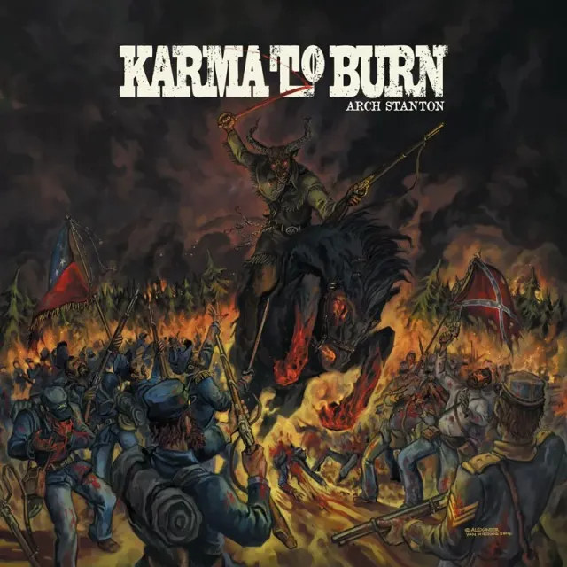 Heavy Psych Sounds Karma To Burn Arch Stanton vinyl LP farget