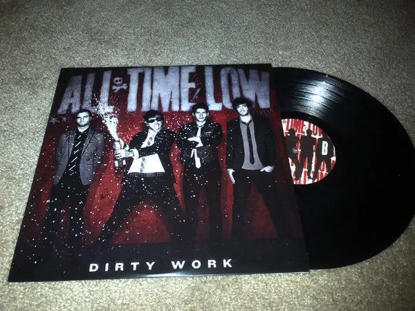 All Time Low Dirty Work LP brukt – pop punk