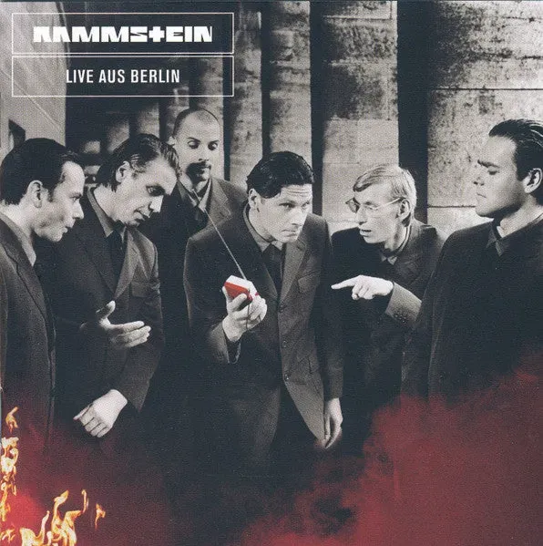 Rammstein Live Aus Berlin CD album brukt industrial