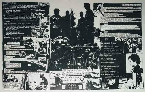 Battalion Of Saints Fighting Boys 7" EP punk bootleg