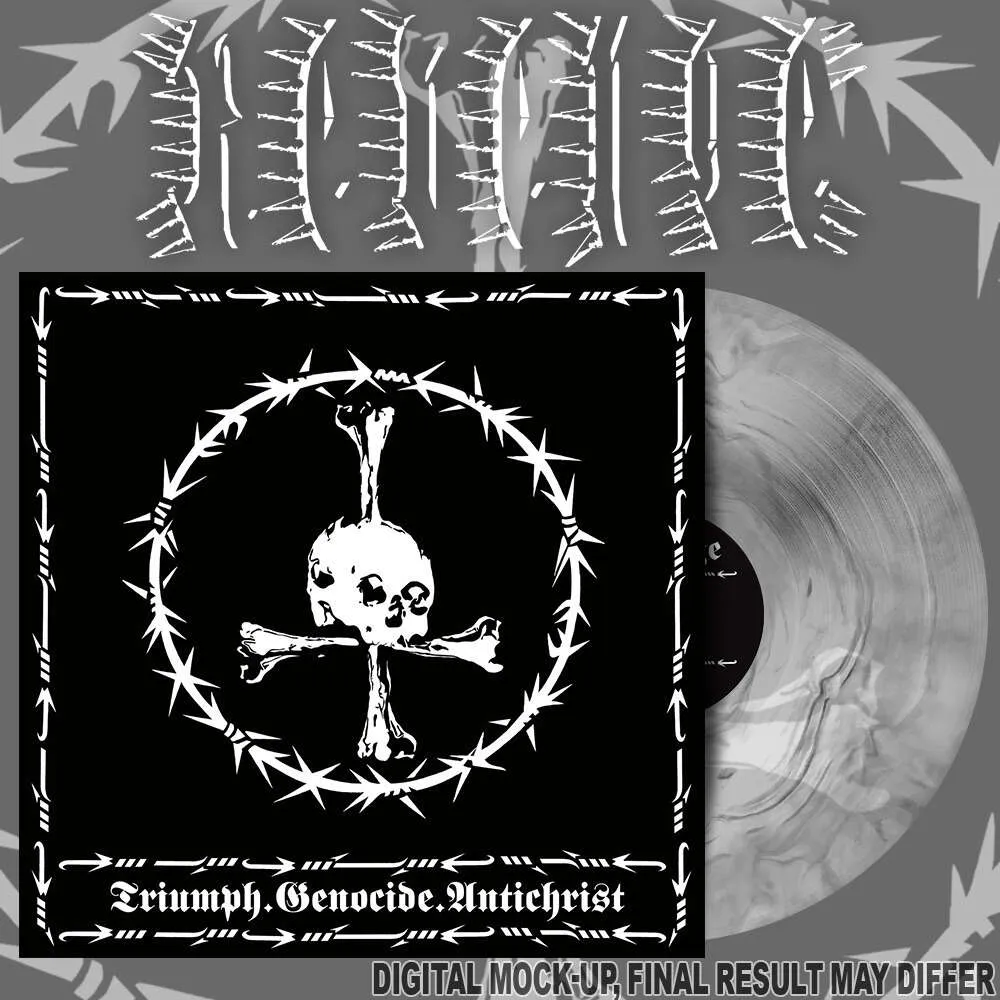 Revenge Triumph Genocide Antichrist LP galaxy