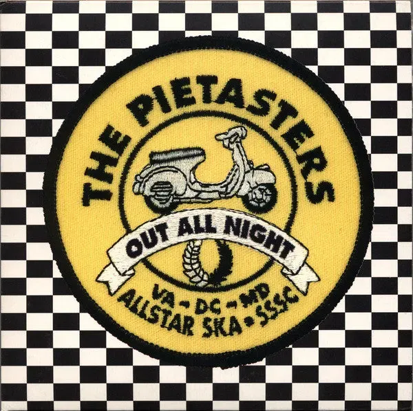 The Pietasters Out All Night 7" vinylplate hvit brukt