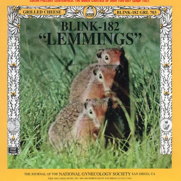 Blink-182 Swindle Lemmings 7" brukt vinyl punk