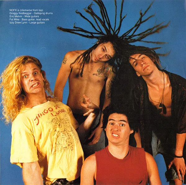 NOFX Ribbed vinylplate brukt punk