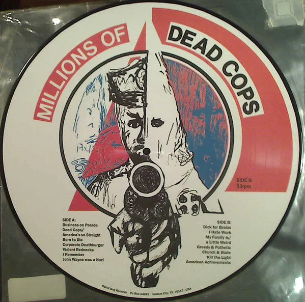 M.D.C. Millions Of Dead Cops LP bildevinyl brukt