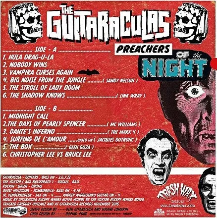 Guitaraculas Preachers Of Night LP farget vinyl