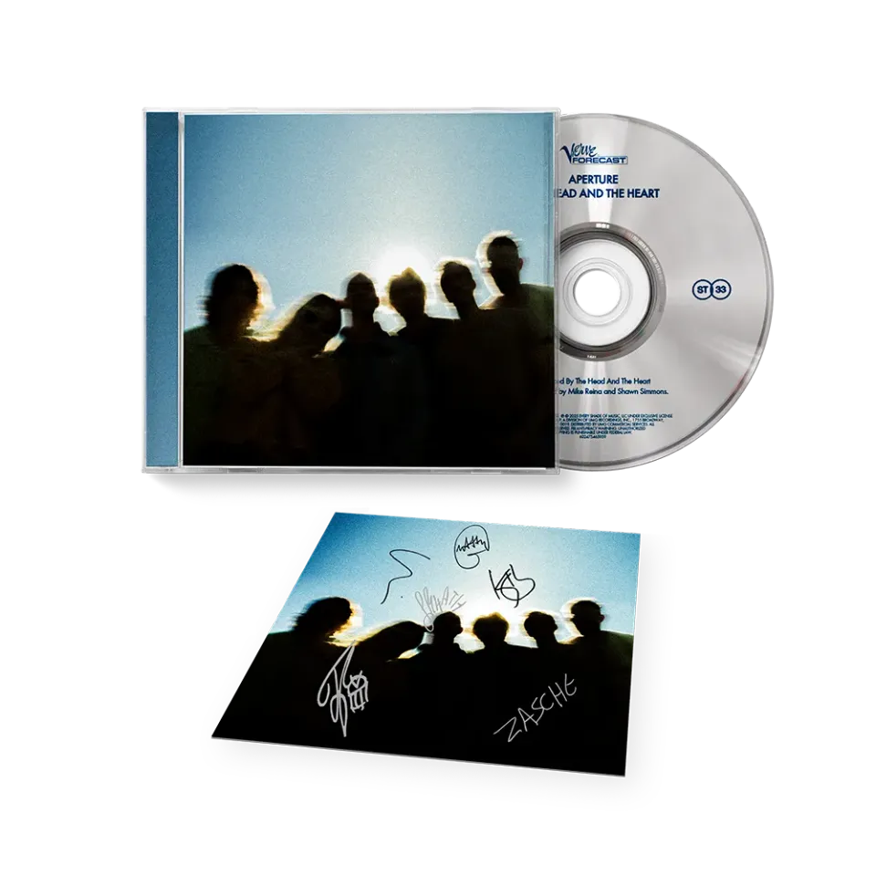 The Head And The Heart Aperture CD med signert art card