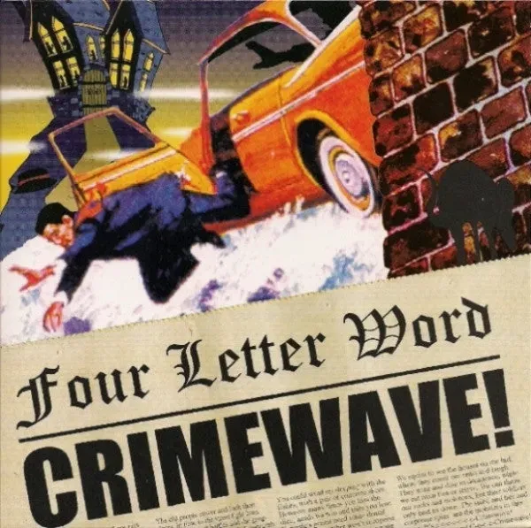 Four Letter Word Crimewave! 7" brukt vinyl punk
