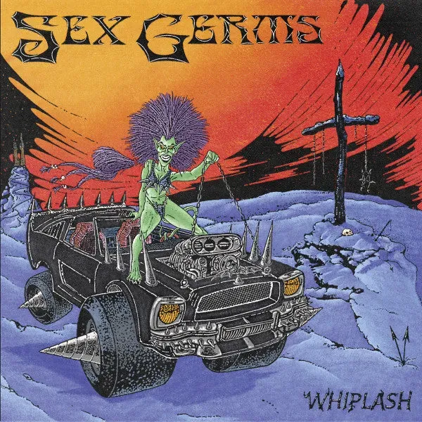 Sex Germs Whiplash LP vinyl brukt 2025
