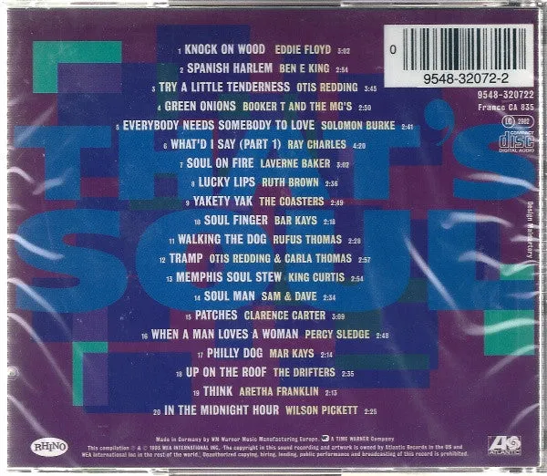Various That's Soul CD brukt samlealbum soul