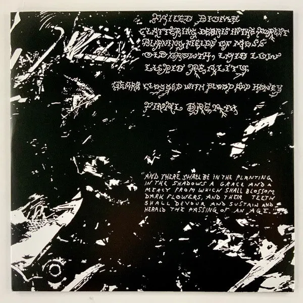 Sore Dream Gears Clogged LP blod vinyl noise