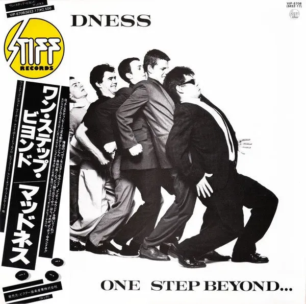 Madness One Step Beyond LP vinyl Japan-press brukt