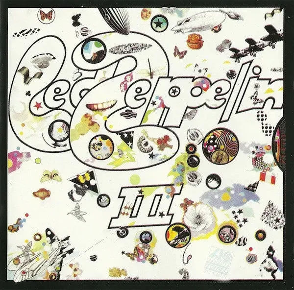 Atlantic Led Zeppelin III CD brukt remaster 1994