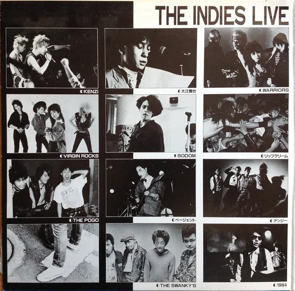 Various The Indies Live Selection 86-87 2xLP brukt