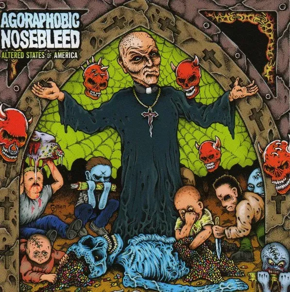 Agoraphobic Nosebleed Altered States 2xCD brukt grind