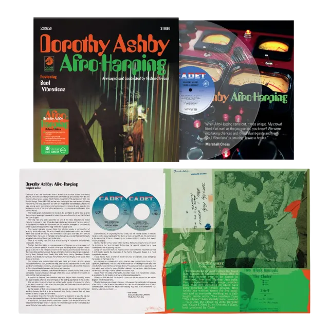 Dorothy Ashby Afro-Harping klar vinyl 2LP