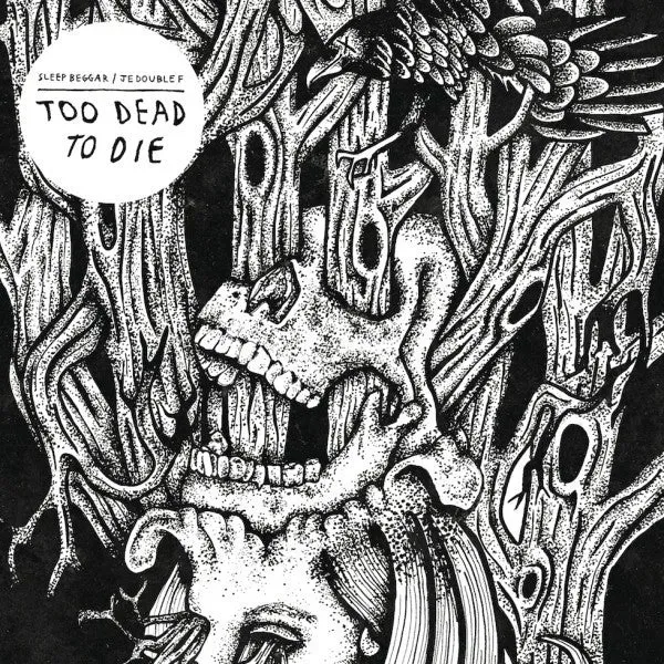 Sleep Beggar JE Double F Too Dead To Die 7" rød