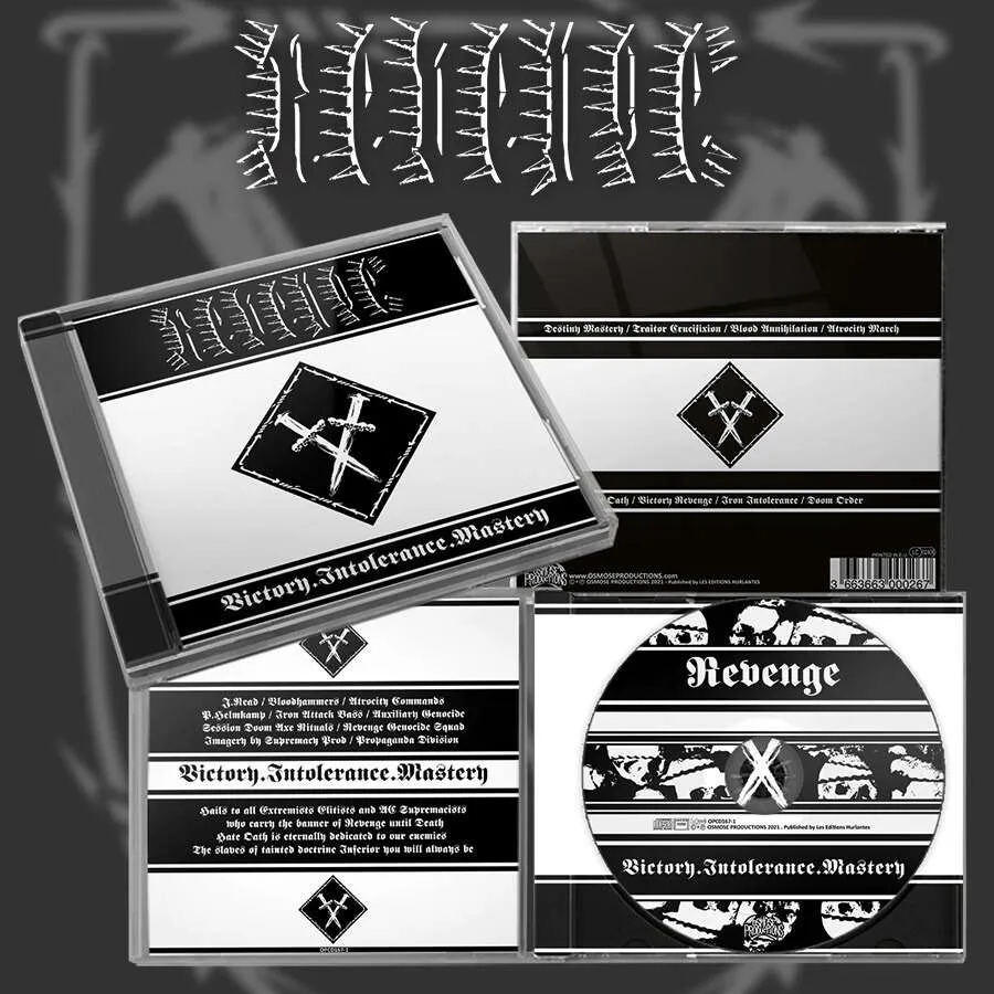 Revenge Victory.Intolerance.Mastery CD war metal