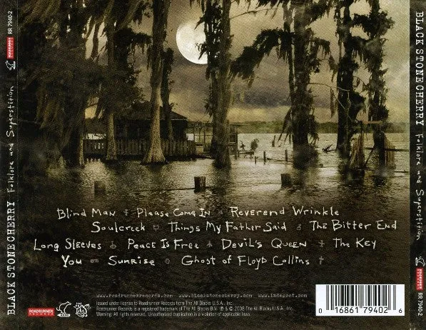 Black Stone Cherry Folklore And Superstition CD brukt