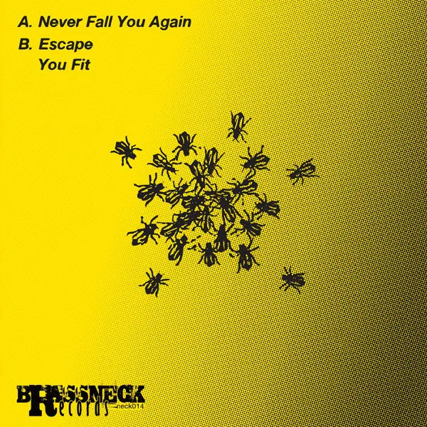 Your Pest Band Never Fall You Again 7" brukt svart vinyl