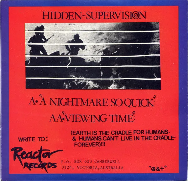 Vicious Circle Hidden Supervision 7" brukt hardcore punk