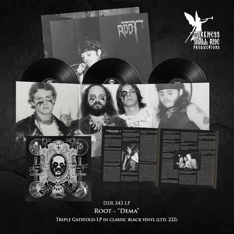 ROOT Dema 3LP vinylplate samleboks tsjekkisk black metal
