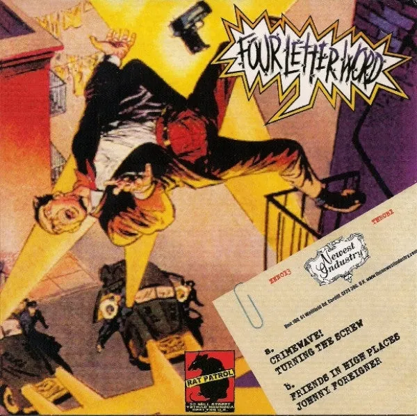 Four Letter Word Crimewave! 7" brukt vinyl punk