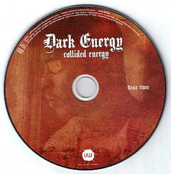 James Pennington Dark Energy Collided Energy 2CD brukt