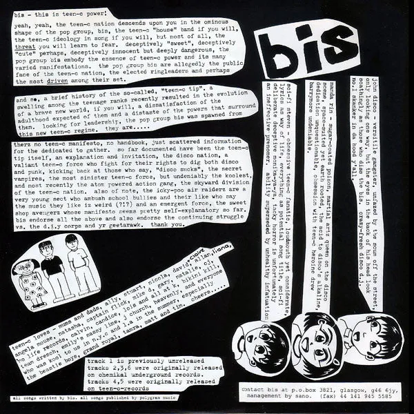 Bis This Is Teen-C Power! 10" vinyl brukt VG+