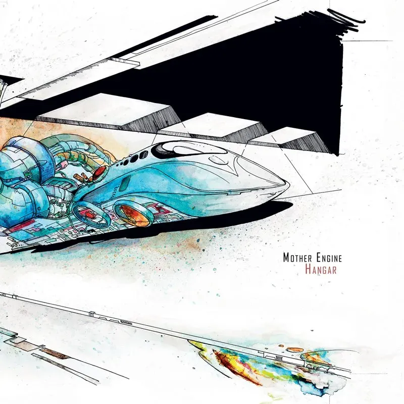 Mother Engine Hangar dobbel gatefold vinyl 2LP
