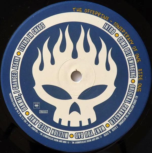 The Offspring Conspiracy Of One LP brukt VG+ punk