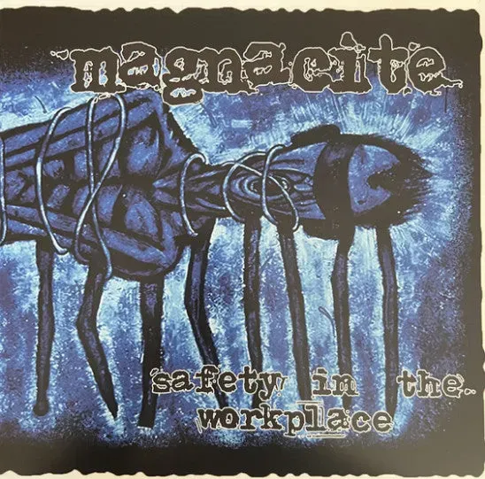 Magnacite Safety In The Workplace LP vinyl brukt blå 180 g