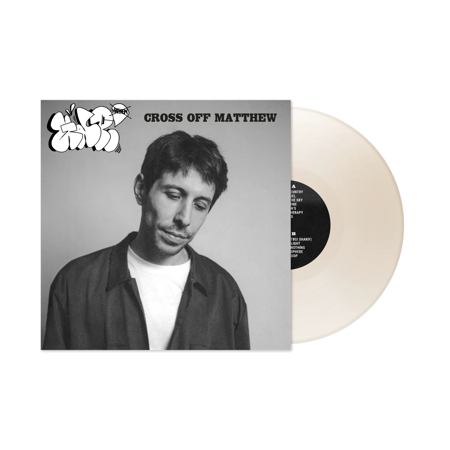 GDP Cross Off Matthew LP farget vinyl Bonda a Spot