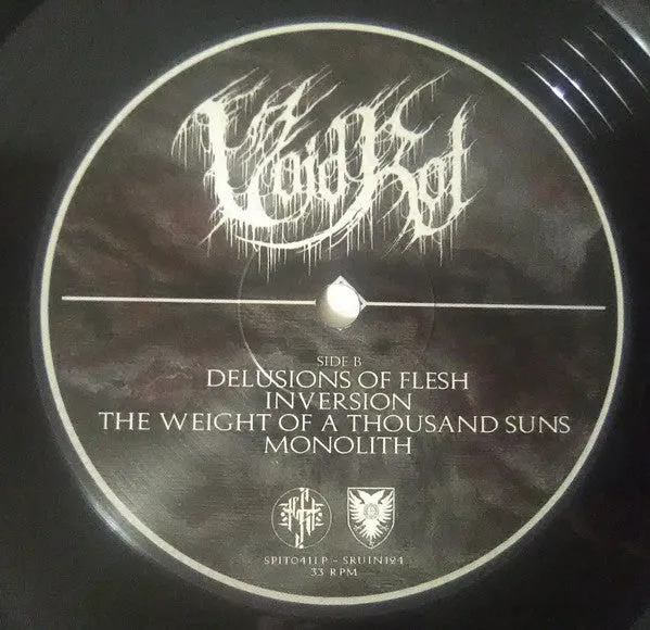 Void Rot Descending Pillars LP brukt death metal